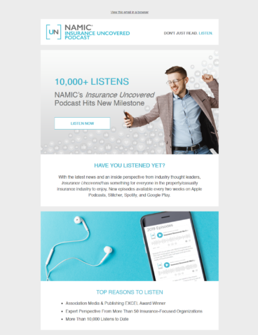 Insurance Uncovered Email Design